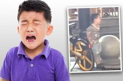 Trói con vào cột để khỏi chạy trong nhà hàng, cặp vợ chồng bị chỉ trích dữ dội