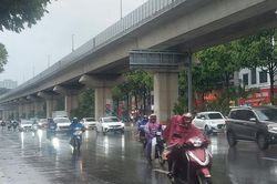 Mưa lớn diện rộng từ tối 27-8, Hà Nội đề phòng úng ngập đô thị