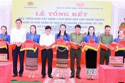 Hoàn thành 2.820 căn nhà cho người nghèo tại các huyện biên giới tại Nghệ An