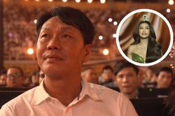 Bố hoa hậu Thiên Ân rơm rớm nước mắt trước màn final-walk của con gái