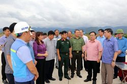 Bí thư Tỉnh ủy Trần Quốc Cường kiểm tra tiến độ Dự án mở rộng Cảng hàng không Điện Biên