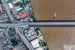 Cầu Vĩnh Tuy giai đoạn 2 sắp khánh thành