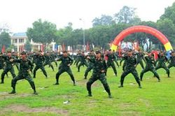 'Ngày hội' vui khỏe của Bộ đội Tăng thiết giáp