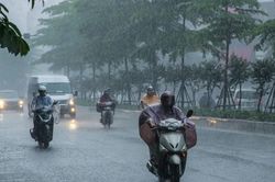 Ngày 28/8, Nghệ An trời nhiều mây, có mưa vừa đến mưa to, có nơi mưa rất to và dông