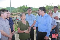 Phó Chủ tịch UBND tỉnh Mai Xuân Liêm kiểm tra thực tế một số công trình trọng điểm phòng, chống thiên tai