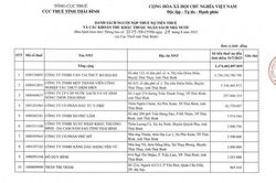 Thái Bình: Công ty TNHH Vận tải Thủy bộ Hải Hà nợ trên 1.736 tỷ đồng tiền thuế