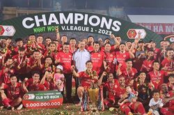 CLB Công an Hà Nội lên ngôi tại V.League 2023: Nhà vô địch xứng đáng nhất