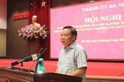 Nâng cao chất lượng kết nạp học sinh vào Đảng ở Hà Nội