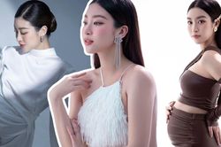 Hoa hậu Đỗ Mỹ Linh bất ngờ khoe ảnh bầu lung linh sau 2 tháng sinh con