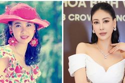 Choáng với nhan sắc Hoa hậu Hà Kiều Anh sau 31 năm đăng quang