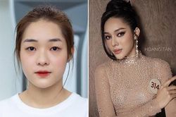 Sau 'dao kéo', nhan sắc Á hậu Hồng Hạnh thay đổi thế nào?