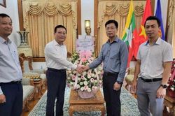 Các đơn vị của Việt Nam công tác tại Myanmar chúc mừng 78 năm ngày thành lập ngành Ngoại giao