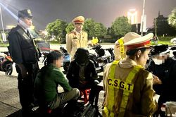 Hơn 3.300 trường hợp vi phạm Luật giao thông bị phát hiện, xử lý