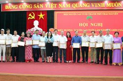 TP. Thái Nguyên: Trên 1.000 người cao tuổi làm kinh tế giỏi