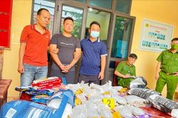 Bắt vụ vận chuyển gần 59 kg ma túy được giấu trong túi đựng thực phẩm