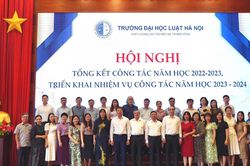 Trường Đại học Luật Hà Nội tổng kết công tác năm học 2022 – 2023