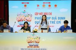 Phiên họp giả định 'Quốc hội trẻ em' lần thứ I sẽ diễn ra tại Hà Nội từ ngày 9 - 10/9