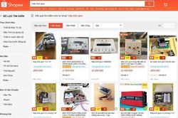 Đề nghị loại bỏ máy kích giun trên các hệ thống bán hàng online