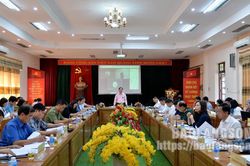Họp rà soát tiến độ triển khai xây dựng và phát triển Công viên địa chất Lạng Sơn