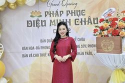 Pháp phục Diệu Minh Châu: Nâng tầm vẻ đẹp truyền thống