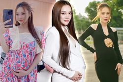 Phong cách thời trang khi mang bầu lần 2 của Nhã Phương