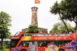 Hà Nội miễn phí vé xe bus 2 tầng dịp 2/9