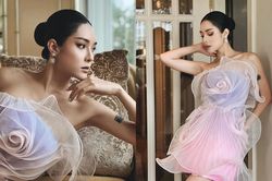 Á hậu Hồng Hạnh xóa hình xăm thuở bồng bột của tuổi trẻ trên cơ thể