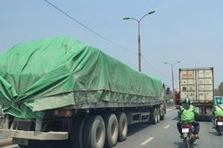 Quy định xếp hàng hóa trên xe ô tô