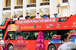 Hà Nội miễn phí xe buýt 2 tầng trong dịp nghỉ lễ 2/9