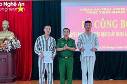 Hơn 1.000 phạm nhân tại Nghệ An được giảm án dịp Quốc khánh 2/9
