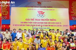 Bế mạc Giải thể thao truyền thống Đảng bộ Khối Các cơ quan tỉnh Nghệ An năm 2023