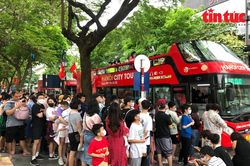 Hà Nội miễn phí tham quan bằng xe buýt 2 tầng dịp nghỉ Lễ 2/9