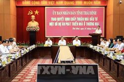 Thái Bình trao quyết định chấp thuận nhà đầu tư 3 dự án phát triển nhà ở thương mại