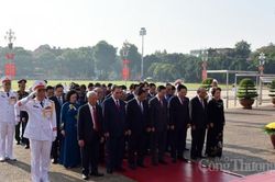 Lãnh đạo Đảng, Nhà nước vào Lăng viếng Chủ tịch Hồ Chí Minh nhân dịp Quốc khánh 2/9