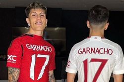 Garnacho 'giành' số 17 với Rasmus Hojlund, MU cập nhật lại số áo