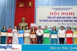 Triệu Phong triển khai nhiều giải pháp nâng cao chất lượng giáo dục năm học 2023- 2024