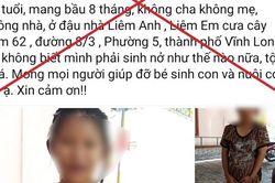 Xác minh thông tin bé gái 14 tuổi mang thai ở Vĩnh Long