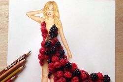 Ngắm mãi không chán với những bộ sưu tập thời trang từ thực phẩm