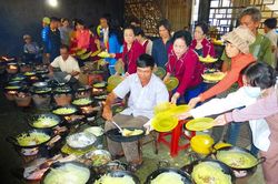 Về Bảy Núi thưởng thức bánh xèo miễn phí vào mùa Vu lan