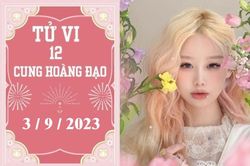 Tử vi vui 12 cung hoàng đạo ngày 3/9: Cự Giải khá tốt, Bảo Bình hãy bình tĩnh
