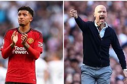 Sancho công khai 'khẩu chiến' với Ten Hag sau khi bị loại khỏi trận thua Arsenal