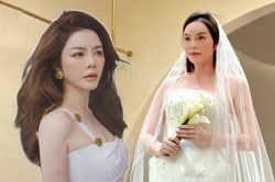 Lý Nhã Kỳ tung ảnh thử váy cưới, danh tính 'nửa kia' làm khán giả xôn xao