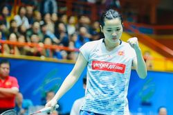 Nguyễn Thùy Linh gây ấn tượng mạnh, đánh bại tay vợt số 8 thế giới ở Giải cầu lông Trung Quốc