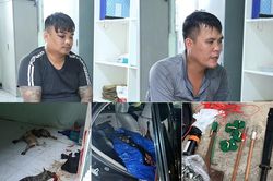 'Cẩu tặc' rải đinh ra đường chặn công an