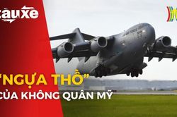 Cận cảnh 'ngựa thồ' C17 của Không quân Mỹ