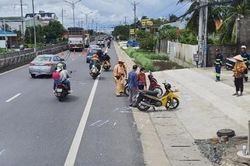 Tiền Giang: Tai nạn liên hoàn khiến 1 người chết, 2 người bị thương