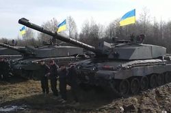Hình ảnh xe tăng Challenger 2 đầu tiên bị phá hủy tại Ukraine