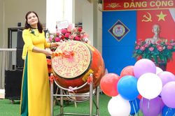 Hà Nội: Học sinh huyện Thanh Oai hân hoan khai giảng năm học mới