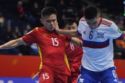 Futsal Việt Nam 'chạm trán' người khổng lồ' futsal thế giới
