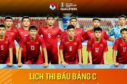 Lịch thi đấu vòng loại U23 châu Á 2024